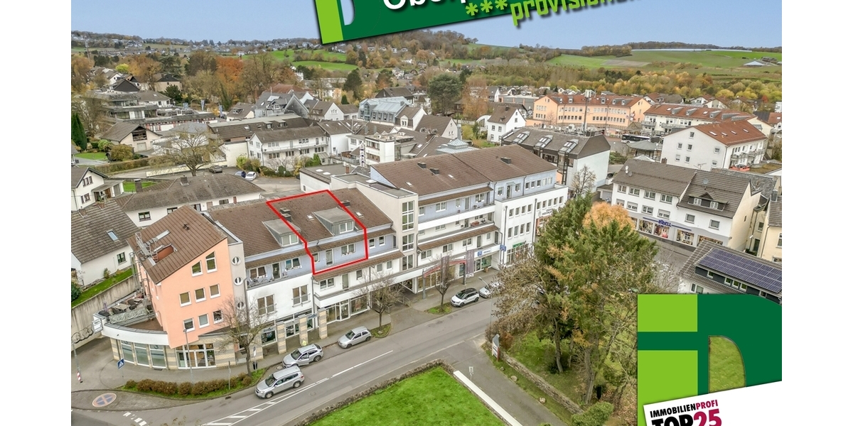 Eigentumswohnung (vermietet) im Post-Mattes-Eck inkl. Tiefgaragenstellplatz - Maisonettenwohnung Königswinter Oberpleis | Angebot:24657516