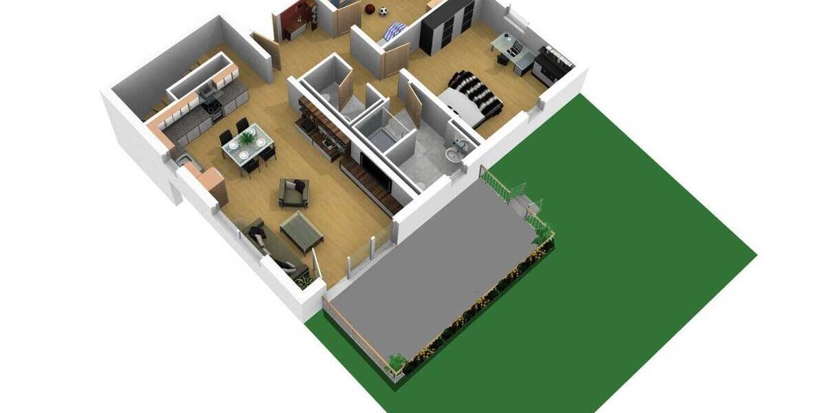 Erstbezug: Traumhafte Wohnung mit Garten 4 zimmer