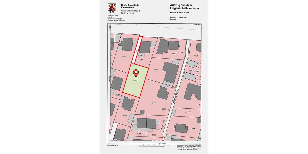 Grundstück zu verkaufen in Siegburg 310.000 € 585 m² zimmer