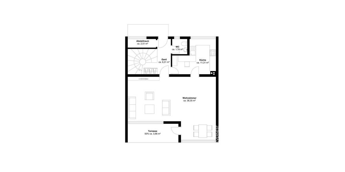 Reihenmittelhaus Bergisch Gladbach Moitzfeld - 5 Zimmer, 124 m&sup2;, 399.000&euro; | Angebot:25738419