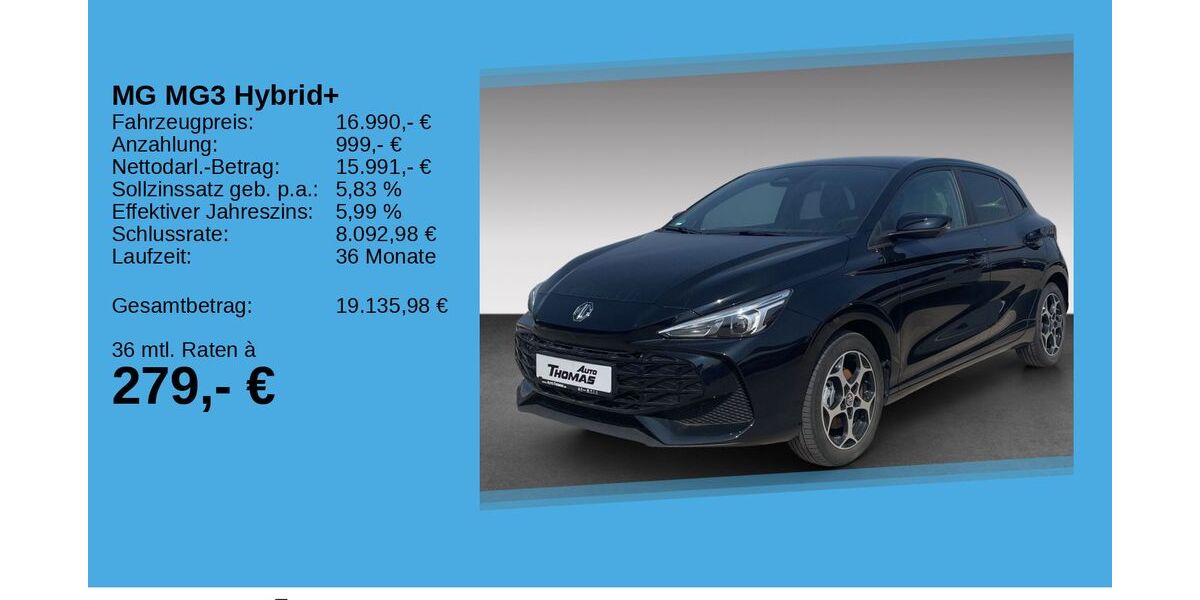 MG 3 23.360 km 16.990 &euro; Bonn 53227