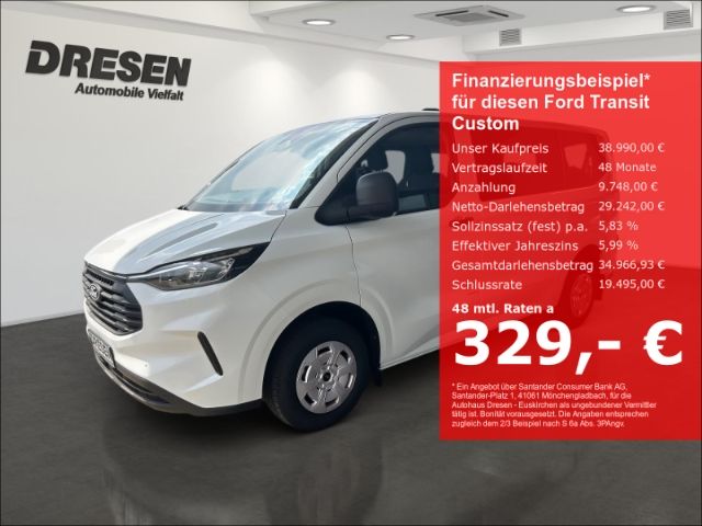 Ford Transit Custom 4.500 km 38.990 &euro; Euskirchen 53881