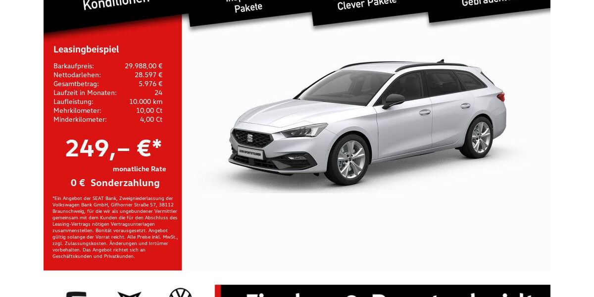 Seat Leon 27.390 km 29.980 &euro; Lohmar 53797