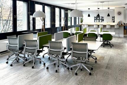 Coworking-Bereich in HQ Bornheimer Straße zimmer