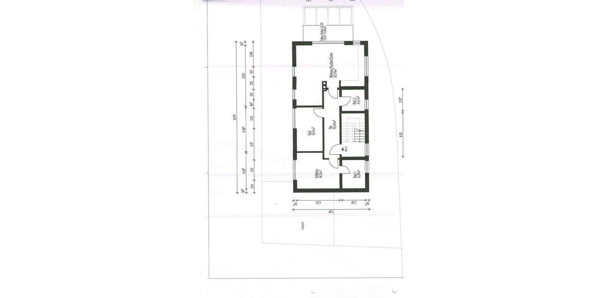 Petersbergblick: Elegante 3-Zimmer-Whg. mit Balkon, 2 Bädern in bester Höhenlage Bonn-Schweinheim 3 zimmer