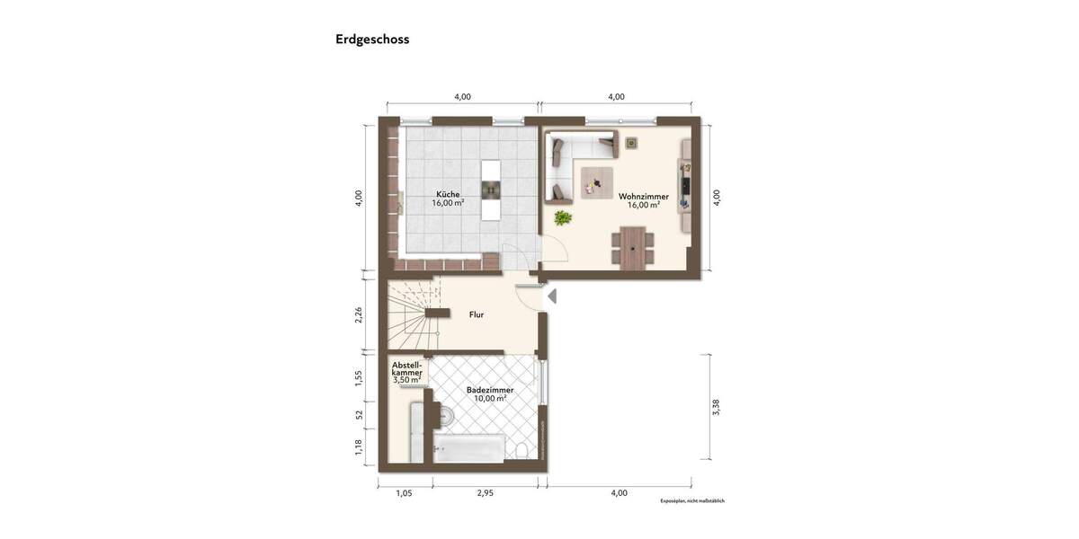 Reihenendhaus Bonn Lannesdorf - 9 Zimmer, 191 m&sup2;, 429.000&euro; | Angebot:25821891