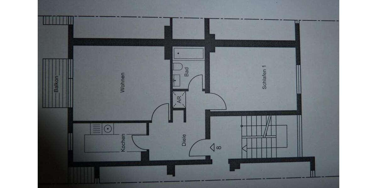 Etagenwohnung Troisdorf Altenrath - 2 Zimmer, 58 m&sup2;, 680&euro; | Angebot:24431125