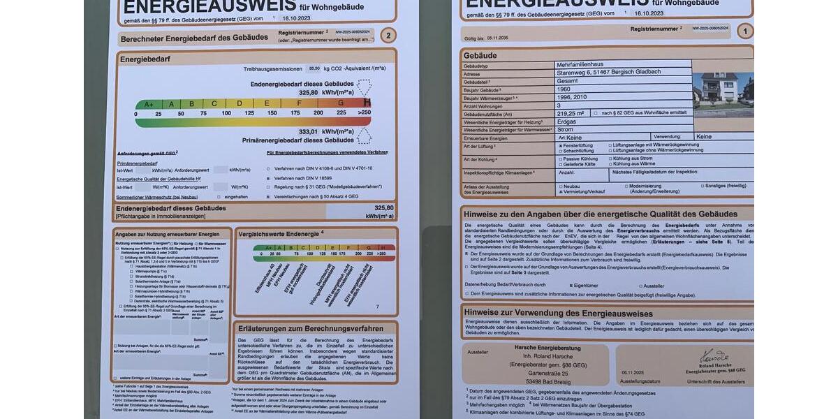 Mehrfamilienhaus, Wohnhaus Bergisch Gladbach Paffrath - 8 Zimmer, 185 m&sup2;, 630.000&euro; | Angebot:24442933