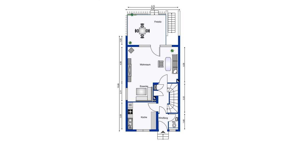 Doppelhaushälfte Troisdorf Spich - 4 Zimmer, 100 m&sup2;, 375.000&euro; | Angebot:24284540
