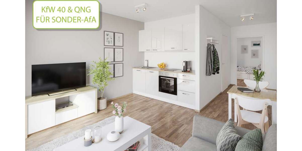 Etagenwohnung Köln / Deutz Deutz - 2 Zimmer, 32 m&sup2;, 249.700&euro; | Angebot:24857269