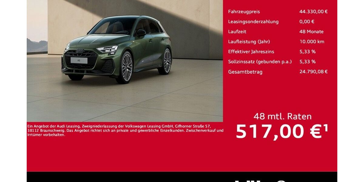 Audi A3 7.900 km 44.330 &euro; Meckenheim / Bonn 53340