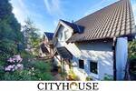 CITYHOUSE: Moderne Doppelhaushälfte mit großem Garten, Hobbyraum Souterrain, Keller, Terrasse