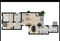 Wohnung in der ersten OG mit separatem Eingang zimmer