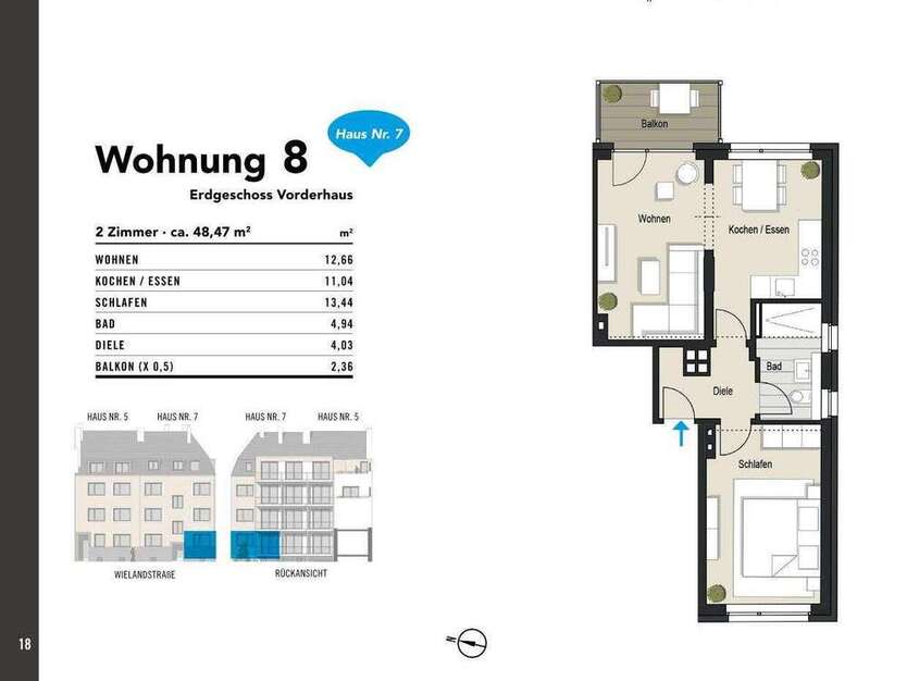 Wohnung zum Kaufen in Köln 345.000 € 48.47 m²