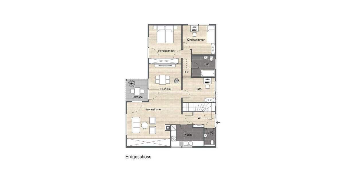 Bungalow Lohmar Agger - 4 Zimmer, 110 m&sup2;, 349.000&euro; | Angebot:25796810