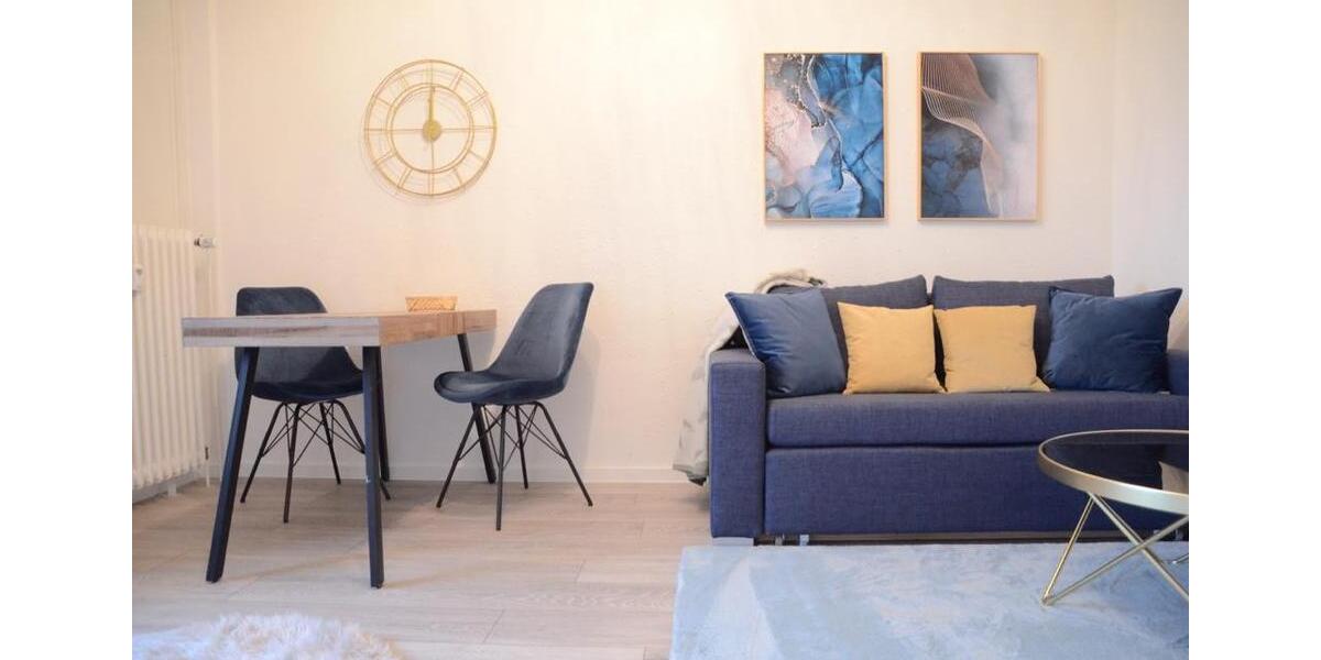 Modernes & voll möbliertes 1-Zimmer-Apartment mit Balkon in Bonn zimmer