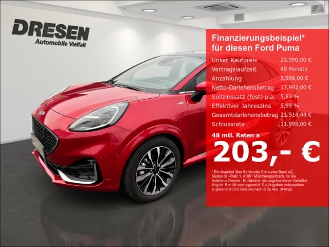 Ford Puma 9.824 km 22.990 &euro; Euskirchen 53881