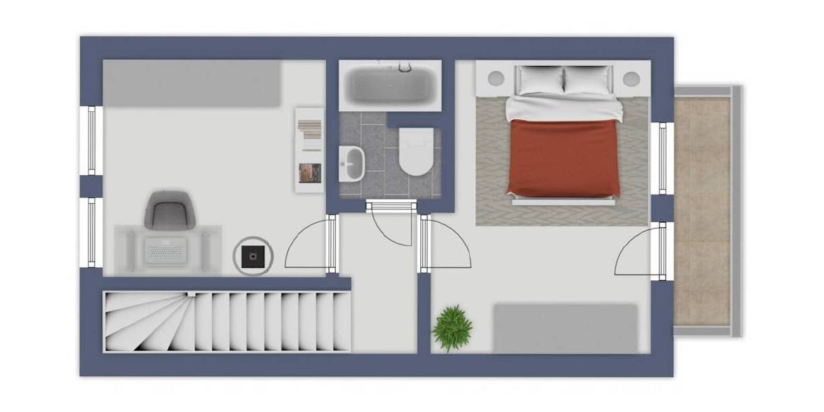 Reihenmittelhaus Bonn Lannesdorf - 3 Zimmer, 69 m&sup2;, 289.000&euro; | Angebot:25694274