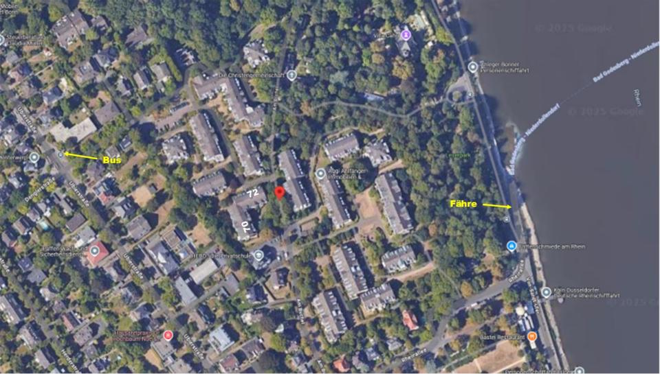 Etagenwohnung Bonn Bad Godesberg - 2 Zimmer, 67 m&sup2;, 300.000&euro; | Angebot:26443874