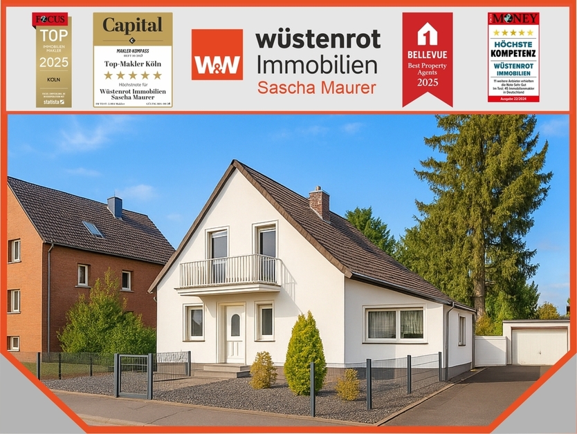 Mit 3D: Ein- bis Zweifamilienhaus in Köln-Wahnheide mit zusätzlichem Grundstück! 6 zimmer