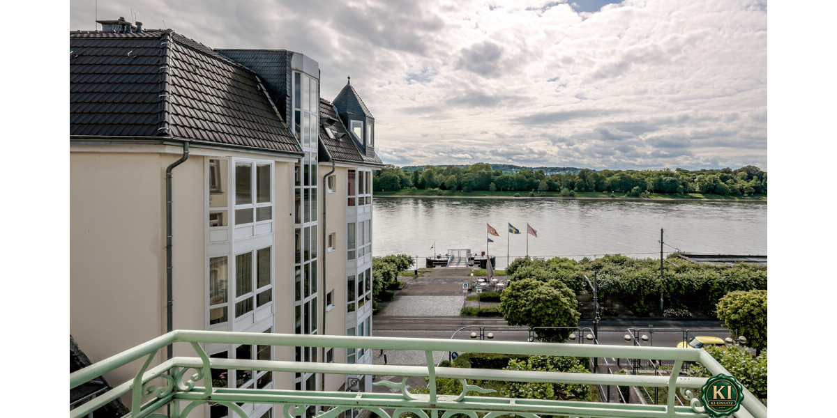 Top Eigentumswohnung mit Rheinblick, 2 Balkonen und Tiefgaragenstellplatz! - Etagenwohnung Königswinter | Angebot:27531068