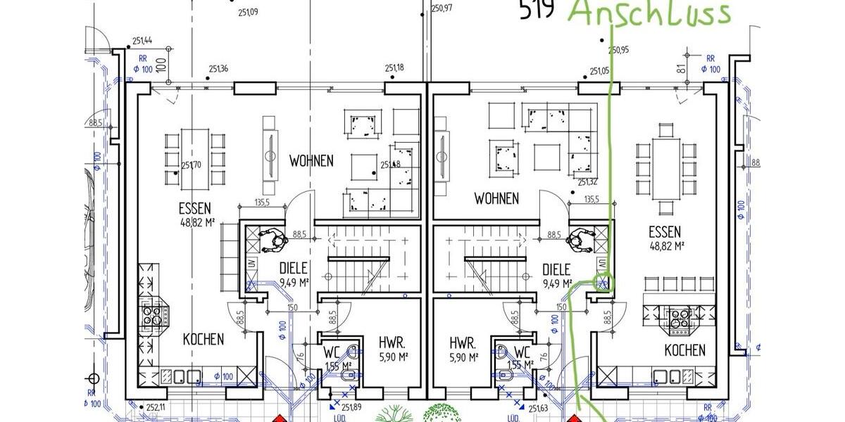 Doppelhaushälfte Euskirchen Dom-Esch - 4 Zimmer, 131 m&sup2;, 1.550&euro; | Angebot:26426757