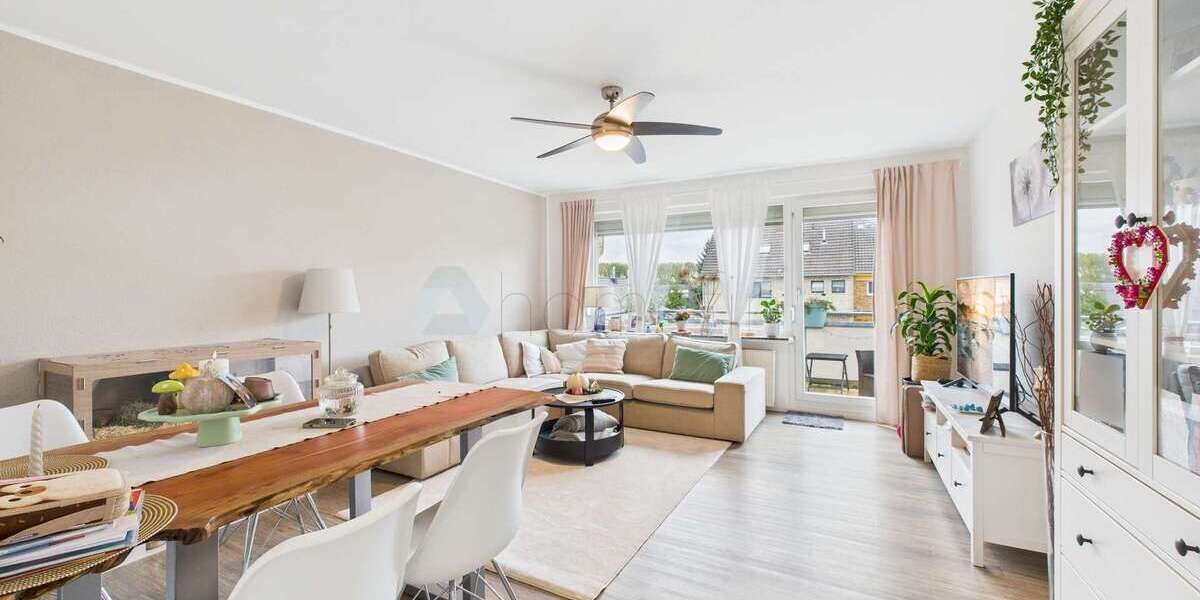 Etagenwohnung Niederkassel - 3 Zimmer, 71 m&sup2;, 219.000&euro; | Angebot:24830271