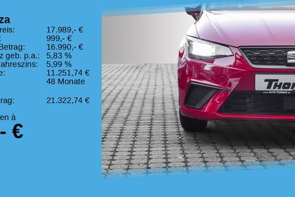 Seat Ibiza 20.410 km 16.990 &euro; Bonn 53227