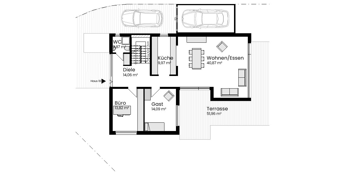 Stilvolle Bauhaus-Villa in exklusiver Waldrandlage von Bensberg - Villa Bergisch Gladbach / Bensberg Bensberg | Angebot:27179703