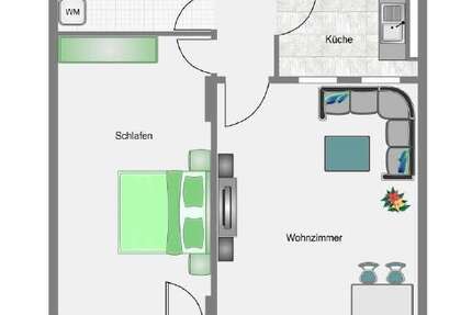 Wohnung Bonn Auerberg - 2 Zimmer, 88 m&sup2;, 299.000&euro; | Angebot:24706522