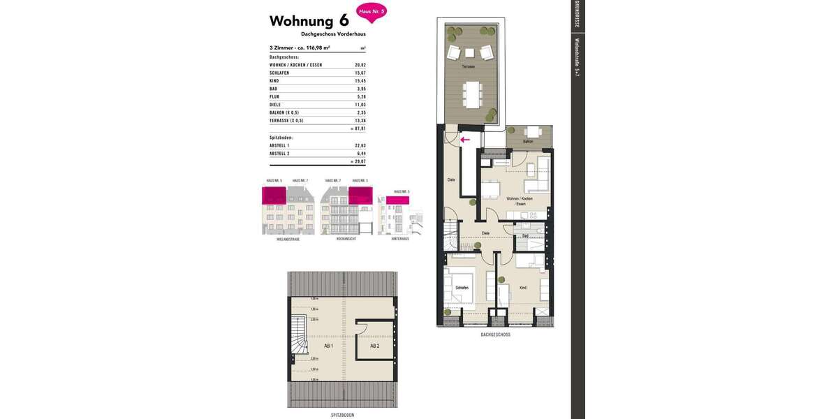 Wohnung zum Kaufen in Köln 880.000 € 116.98 m² 4 zimmer