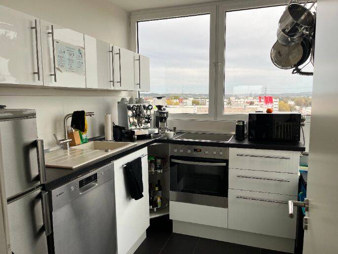 Arbeitsplatz in stylischer Agentur mit Dachterrasse - All-in-Miete