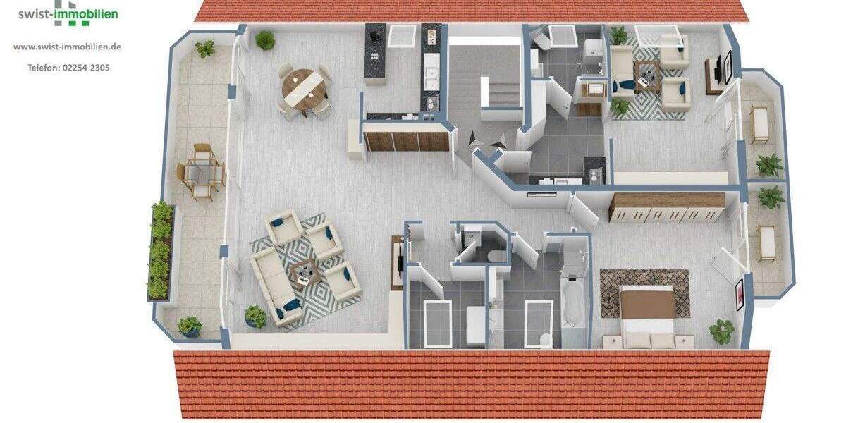 Etagenwohnung Euskirchen / Roitzheim Roitzheim - 263.000&euro; | Angebot:25772203