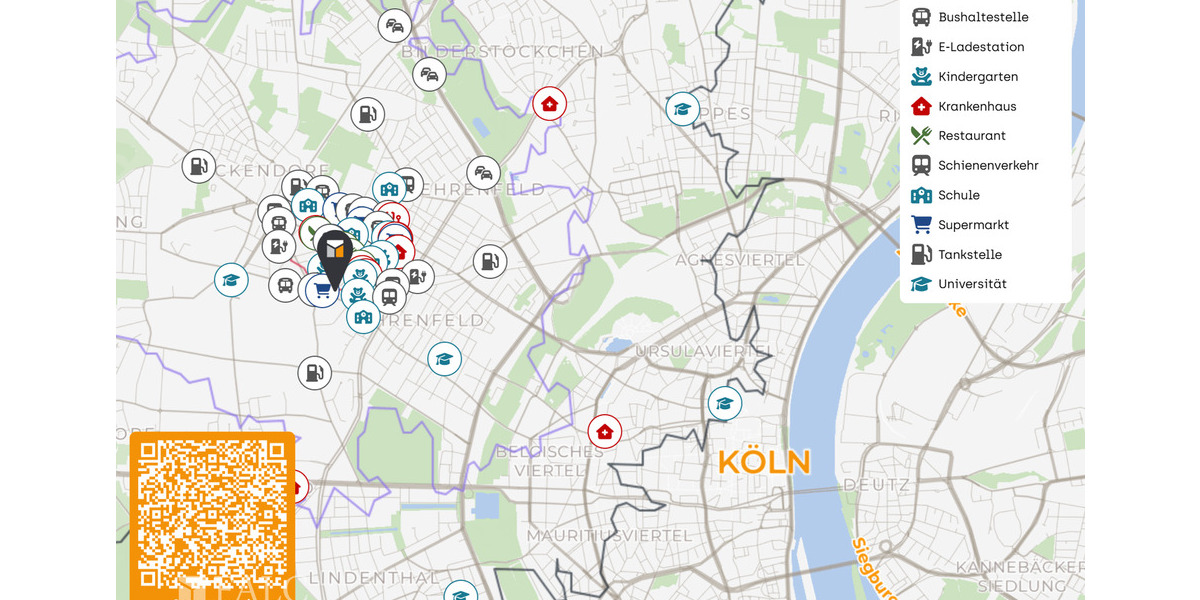 Mehrfamilienhaus, Wohnhaus Köln Ehrenfeld - 3 Zimmer, 1 m&sup2;, 2.475.000&euro; | Angebot:24748807
