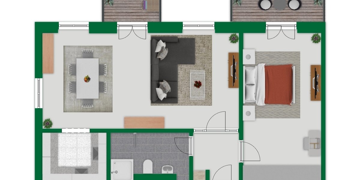 Top Eigentumswohnung mit Rheinblick, 2 Balkonen und Tiefgaragenstellplatz! - Etagenwohnung Königswinter | Angebot:27225155