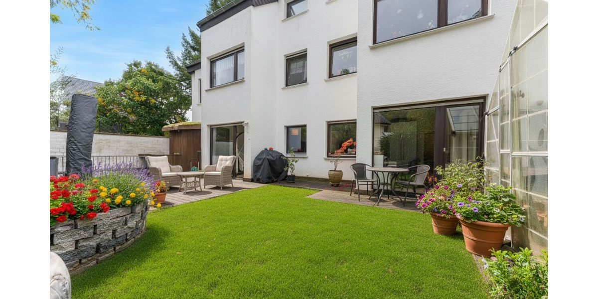 Gehobene Ausstattung und barrierearm: Großzügige 4-Zimmer-Wohnung mit Garten in Bestlage von Refrath 4 zimmer