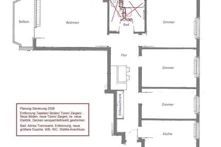 Wohnung Bonn Auerberg - 4 Zimmer, 90 m&sup2;, 1.210&euro; | Angebot:24815237