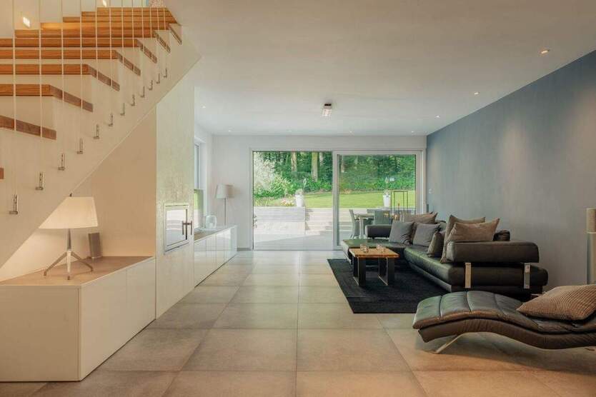 Architektonisches Juwel mit Spa und Smart-Home-Komfort - stilvolles Familienleben in BGL-Nußbaum 6 zimmer