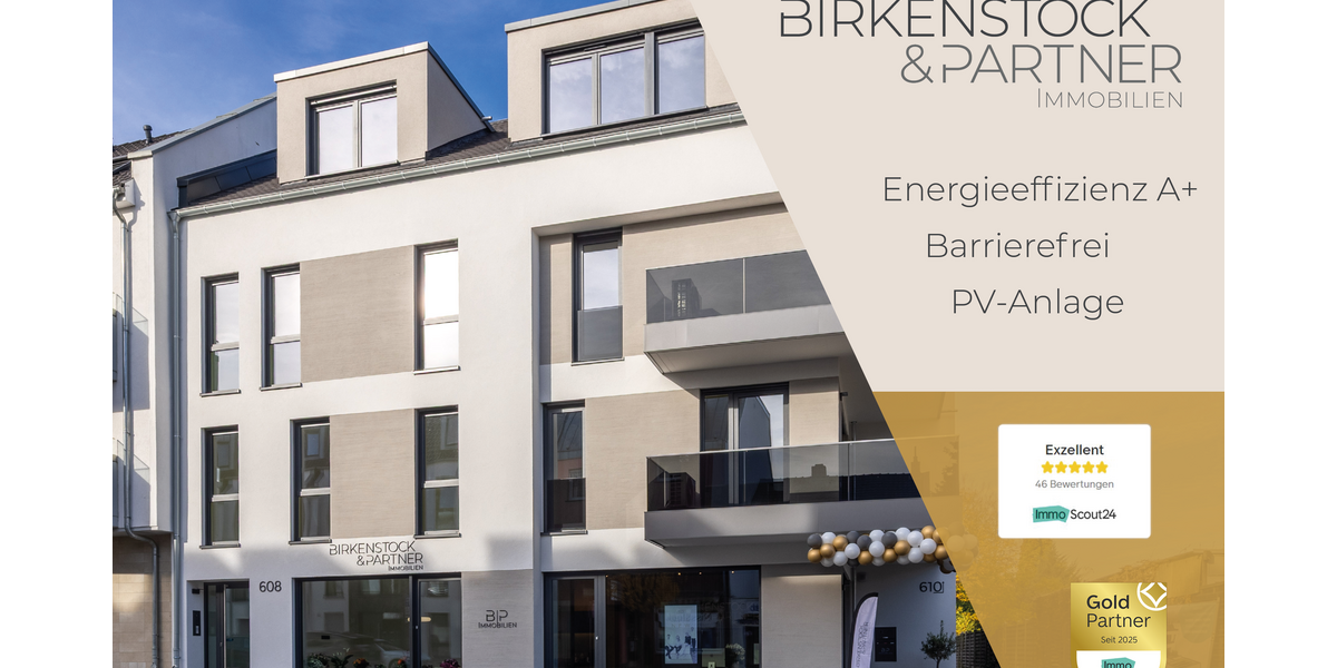 Etagenwohnung Frechen - 3 Zimmer, 107 m&sup2;, 519.000&euro; | Angebot:26530288