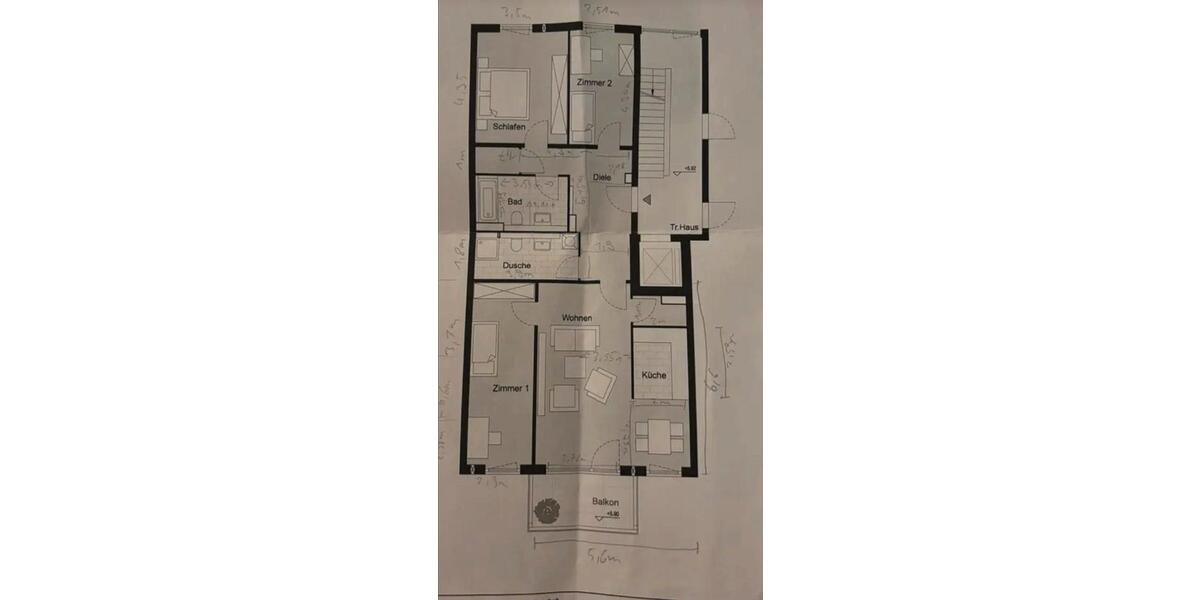 Etagenwohnung Bonn Auerberg - 4 Zimmer, 113 m&sup2;, 1.435&euro; | Angebot:26254906