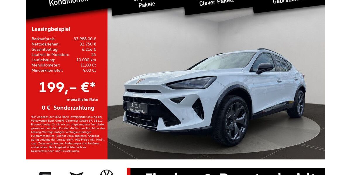 Cupra Formentor 27.377 km 33.988 &euro; Lohmar 53797