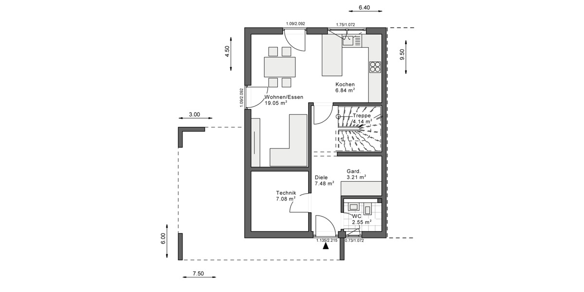 Doppelhaushälfte Bonn Lessenich - 4 Zimmer, 144 m&sup2;, 554.900&euro; | Angebot:25675504