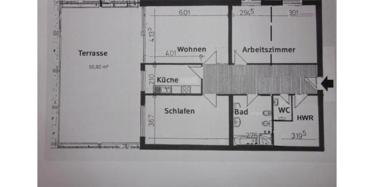 Terrassenwohnung Bonn Poppelsdorf - 4 Zimmer, 118 m&sup2;, 545.000&euro; | Angebot:25713585