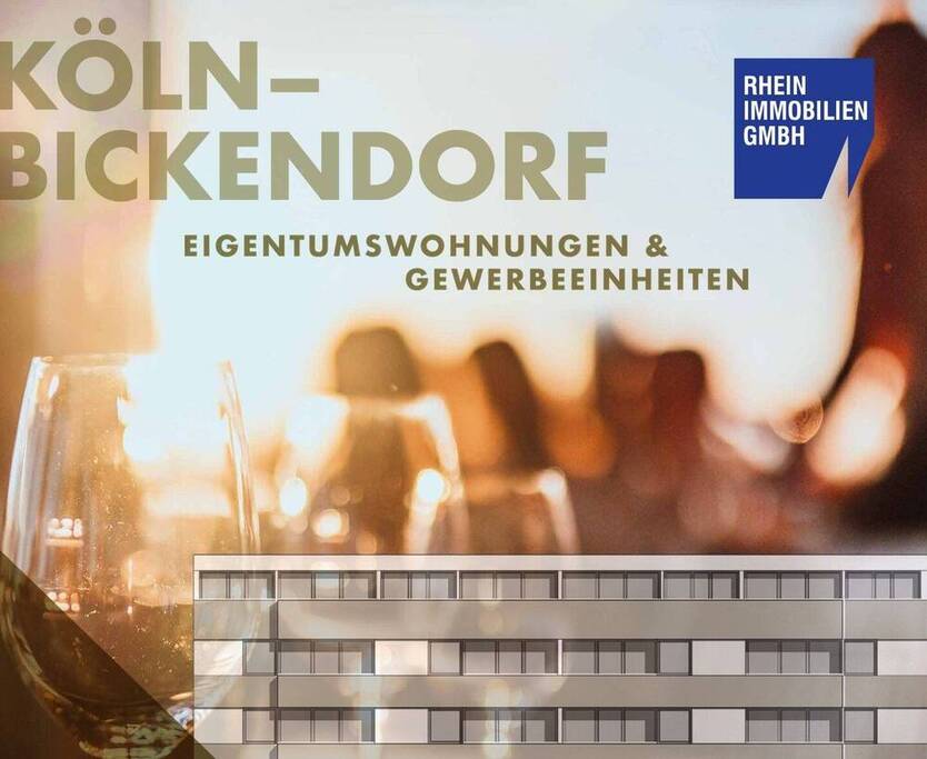 Köln Ehrenfeld: Exklusive 3-Zimmer-Eigentumswohnung mit Balkon in der Venloer Str. 668, WE 5