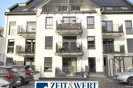 Erftstadt-Liblar! Neubau! Charmante 3-Zimmer-Mietwohnung mit hochwertiger Ausstattung, Sonnenloggia und Pkw-Stellplatz! (CA 4885)