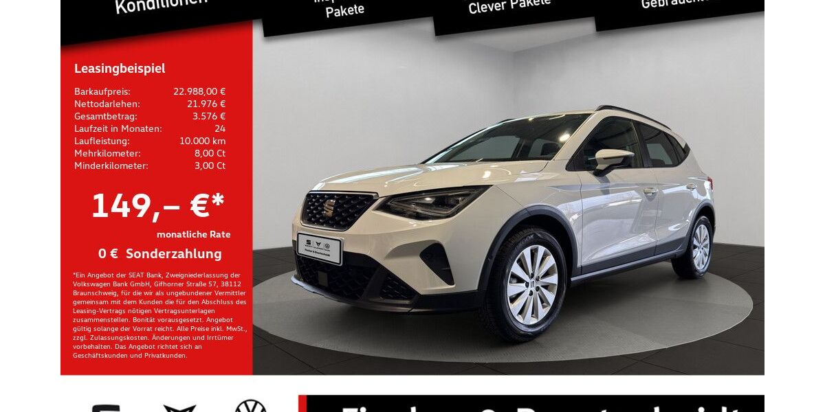Seat Arona 20.020 km 22.988 &euro; Lohmar 53797