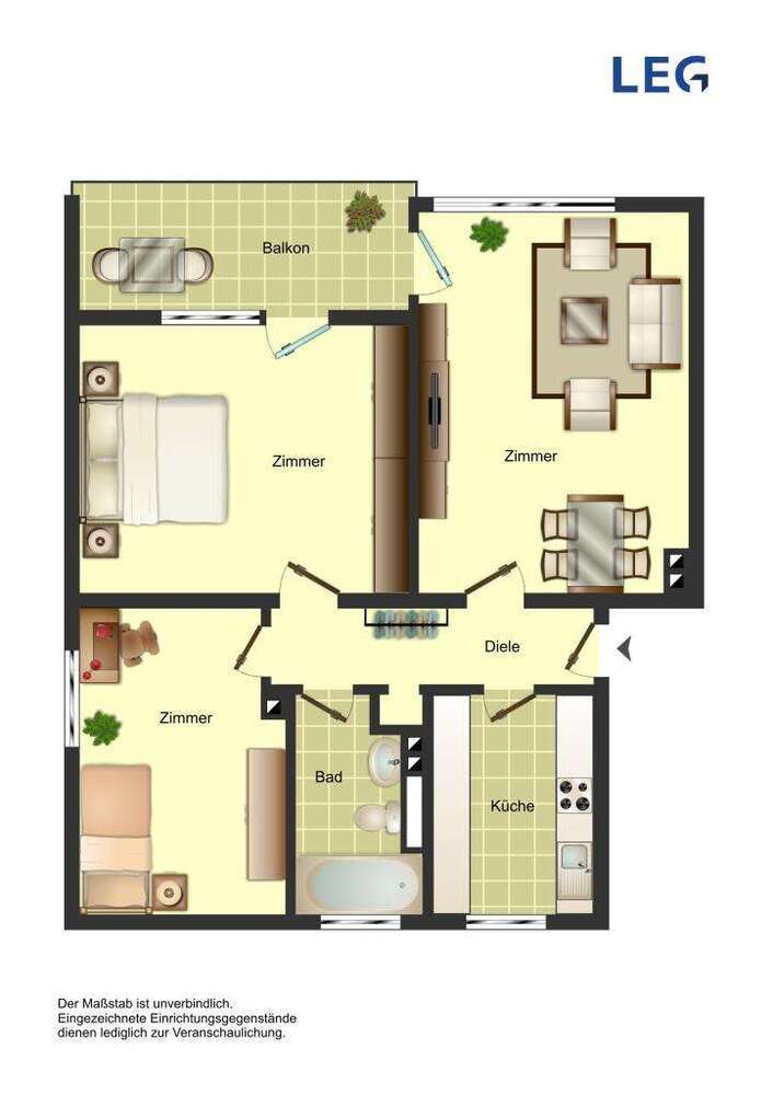 Wohnung zum Mieten in Sankt Augustin 577 € 62.79 m²