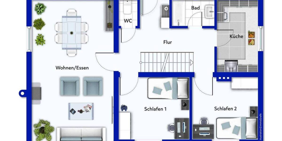 Einfamilienhaus Bonn Dottendorf - 4 Zimmer, 96 m&sup2;, 695.000&euro; | Angebot:25744181