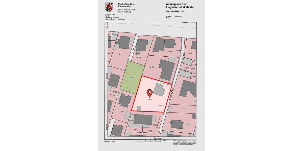 Grundstück Siegburg Stallberg - 679.000&euro; | Angebot:21004417