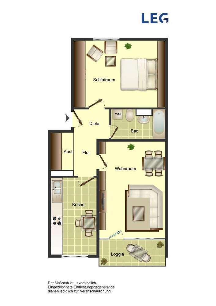 Wohnung zum Mieten in Köln 719 € 66 m²
